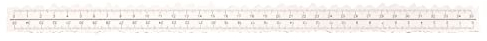 Vaessen Creative Papier Reißlineal, Extra Lang, 35cm, Ideal für Kartenherstellung, Scrapbooking, Fotocollagen und andere Papierarbeiten, Silber