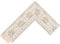 Customisable Bezel for the Samsung Frame TV (White Ornate, 65 inch)