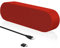ZETIY Haut-Parleur d'Ordinateur, USB Enceintes pour PC Mini Barre de Son Portatifs Stéréo Enceintes de Bureau pour Laptop Bureau Carnet - Plug and Play （Red）