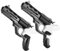 VR Controller Juegos Accesorios Equipo para Oculus Quest 2 VR Game Gun para Oculus Quest 2 Accesorios,P-istol Mango Accesorios para FPS Juego,Experiencia de Juegos Mejorada (DSA2125-01, Negro)