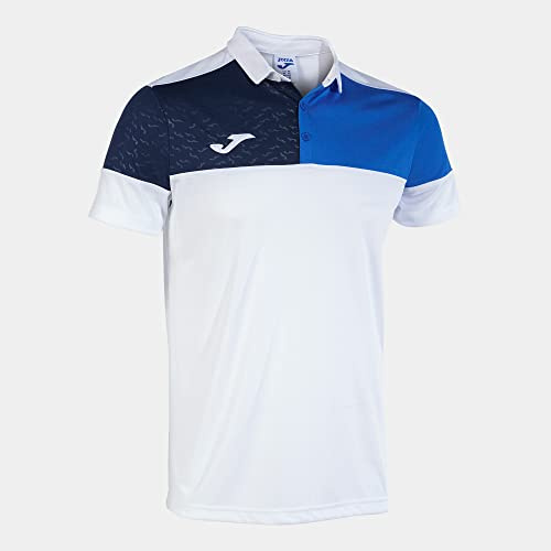 Joma Herren Kurzarm-Poloshirt Baumwolle Mann Crew V Tshirt (1er Pack)