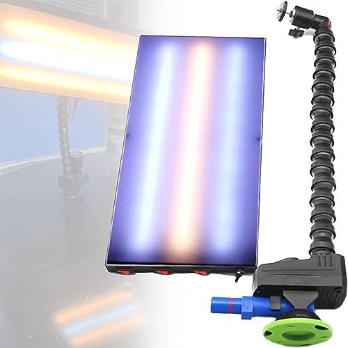 Paintless Dent Repair Tool Kit Licht-LED-Kabelplatine 5V USB Dual Panel Streifenreflektor für Dellenreparatur Reflektierende Streifenlichter