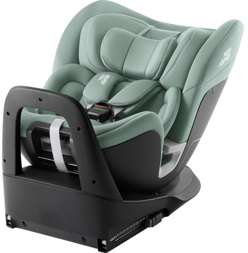 BRITAX RÖMER Kindersitz Britax Römer RIDER, für Kinder von 40-125 cm (i-Size) mit ISOFIX und Stützbein, Geburt - 7 Jahre, Jade Green