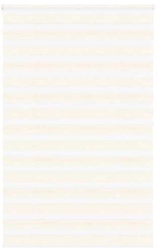 vidaXL Doppelrollo Marmorbeige 150x200cm Stoffbreite 145,9 cm Polyester