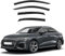 WANGJF Windabweiser für Audi A3(Saloon) MK4-8Y 2021,Autofenster Regenschutz,Seitenfenster Deflectors Sonnenblenden Regenschutz Rauch Fenster Visier.