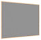 ALLboards Filztafel mit Holzrahmenn 120×90 cm, Grau