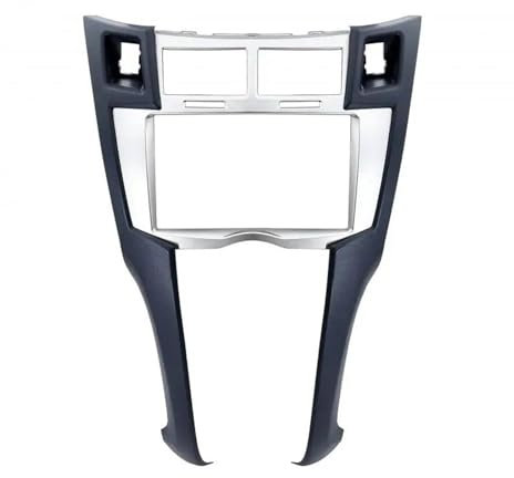 cornice fascia radio stereo Per Toyota Per Yaris Per Vitz Per Platz 2005 2006 2007 2008-2011 Auto Stereo Panel Dash Kit Trim Bezel Cover Doppio 2 Din Autoradio Telaio