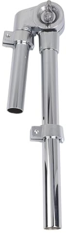 Opatiny Metall Faltbarer Tom Drum Holder Stand Mount Bracket Drum Set, Silber