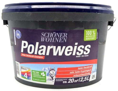 Schöner Wohnen Trendfarbe Seaside Matt - Innenfarbe Wandfarbe 2,5 l