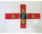 AZ FLAG - Drapeau Etendard royal de Jamaique - 45x30 cm - Pavillon Royal Jamaïcain 100% Polyester Avec Deux Cordelettes - 20g