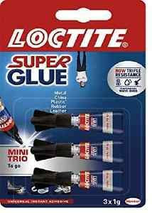 Loctite 1623820 - Conjunto de tres pegamentos de 1 g