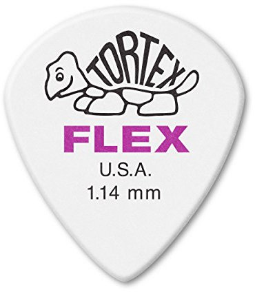 Jim Dunlop Plektrum Player, Packung, 12 Plektren XL 1.14mm