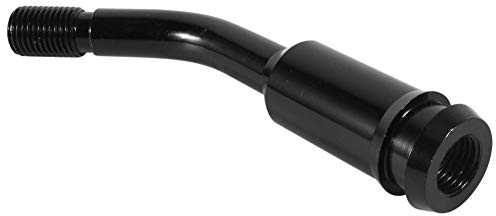 KIMISS 5inch Auto Schaltknauf Extender, Gerade Schalthebel Hebelverlängerung für T4 1990-2003 Schwarz