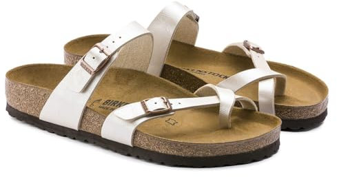 Mayari Birko-Flor Graceful Pearl White Schmale Weite Gr. 39