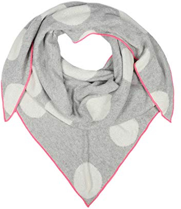 Zwillingsherz Dreieckstuch Stola Schal aus Kaschmir und Wolle für Damen Mädchen Jungen Kinder - Hochwertiges Cashmere Halstuch mit zeitlosem Muster Motiv - Damenschal für Sommer Herbst Winter