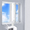 FASCINATDECO Cubierta Aislante Universal de Ventanas para Aire Acondicionado Portátil y Secadora, Adecuado para Todos los Aparatos de Aire Acondicionado Portátiles, Fácil de Instalar (Ventana 400CM)