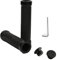 Fahrradgriff Anti-Rutsch-Gummi Ergonomischer wasserdichter Fahrradgriff für MTB, Scooter, Rennrad (Schwarz)