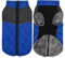 Fleecejacke Winterjacken für Hunde wasserdichter Haustiermantel Winterwarmer Hundemantel für kleine mittelgroße Hunde Regenmantel Für Hunde Mit Geschirr (Blue, XXXL)