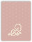 Sanosoft Kuscheldecke für Babys 75x100cm - Made in Germany - Öko-Tex 100 Baumwoll Babydecke (Rosa/Creme)
