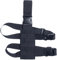 Azarxis Universal Drop Leg Gun Holster for Concealed Carry Tactical Pistol Glock Handgun Combat Thigh Mag Adjustable Pouch (Black)