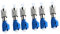 OSALADI 6 Der Glasfaseranschluss bläulich blueriiot FC auf Buchse Adapter Hybrid-Konverter-Adapter FC- auf LC-Buchsenadapter -Adapteranschluss mischen Meter
