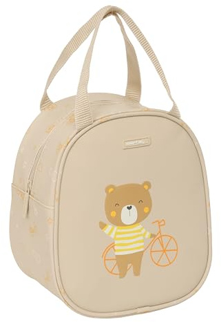 Safta PREESCOLAR OSITO Kulturbeutel für Kinder im Vorschulalter, anpassbar an den Kinderwagen, ideal für Kinder von 5 bis 14 Jahren, bequem und vielseitig, Qualität und Widerstandsfähigkeit, 19 x 14 x