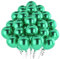 Palloncini Verde Metallizzati,50 Pezzi 12 Pollici Verde Metallizzati Opaco Cromati In Lattice ad Elio per Feste di Compleanno Atrimonio Laurea Addio Nubilato Anniversario Decorazioni