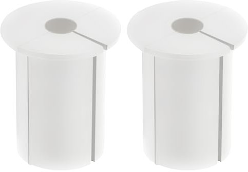 2PCS Starlink Kabelführungsset für 2.5 cm Wandloch und Möbeldrahtloch,Wandbuchse Zubehör für Starlink-Kabel,Silikon- Wanddurchführung für Starlink Ethernet Kabeldurchführung (Weiß)