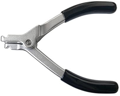 Lightweight Aluminum Alloy D Pliers D Rope String Nonslip Grip Compound Tools Pliers for Small Split Rings