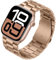Tasikar Metal Armband Kompatibel mit Apple Watch 42mm(Series 10) 41mm 40mm 38mm Edelstahl Ersatz Armband Kompatibel mit Apple Watch SE 2 SE Series 10 9 8 7 6 5 4 3 2 1, Roségold