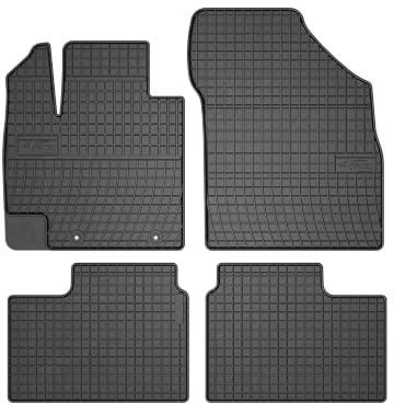Wielganizator SolidPRO Gummimatten passend für Suzuki Ignis III (2015-) | Qualität: Premium - Genaue Passform, rutschfest 4-teilig Fußmatten- Schwarz