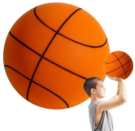 Generisch Leiser Springender Basketball Größe 3/5/7, 2026 Neuest Silent Basketball, MiniBasketball Für Leises Dribbling Und Indoor-Training, Ball Mit Hoher Dichte Indoor Sports Toy,Geschenk Für Kinder