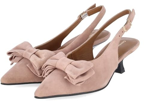 Copenhagen Shoes CS8879-0300 Papaya Damen Slingpumps Rauleder in Rose/pink - Gr. 36