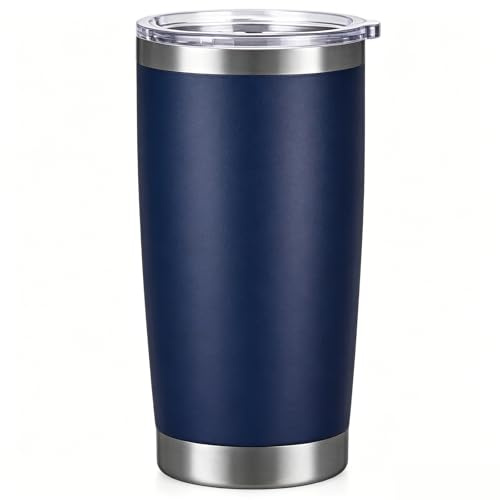 Insulated Tumbler & Travel Tumbler – Stainless Steel Coffee Cup with Lid | 20oz 550ml, 18/8 Stainless Steel, Double-Wall Insulation, Leak-Proof Lid, Car Cup Holder Fit