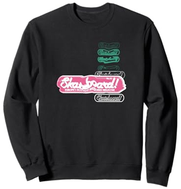 Cool Retro Europe’s Hottest Skateboard Magazine Skate Print Sweatshirt