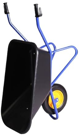 Kelberg Hof-Schubkarre 120l PP mit PU Vollgummirad