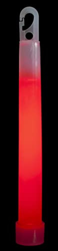 BasicNature Unisex – Erwachsene Knicklicht-040007 Knicklicht, Rot, 15 cm
