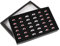 Transparent Window PVC 36 Slots Ring Box Tray Storage Show Case Earrings Jewelry Display Holder Organizer (1)