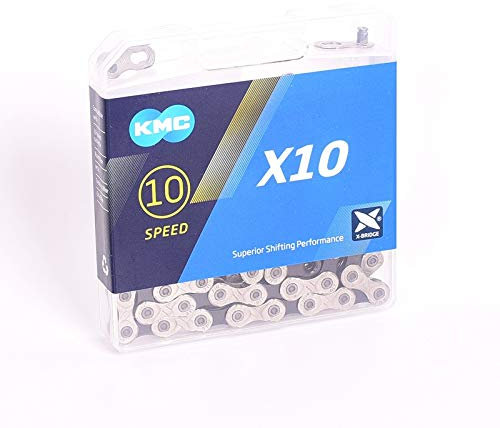 KMC_ 2019 X10.93 X10 Fahrradkette 1/2 x 11/128 10-Fach 116 Glieder