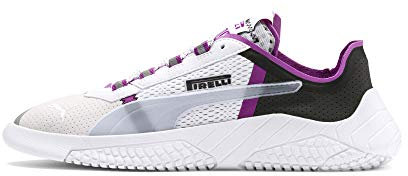 Puma Replicat X Pirelli Low Boot Sneaker Weiss-Schwarz-Classic Grün, Size:40