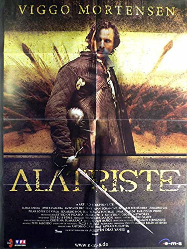 Alatriste - Viggo Mortensen - Ariadna Gil - Videoposter A1 84x60cm gefaltet