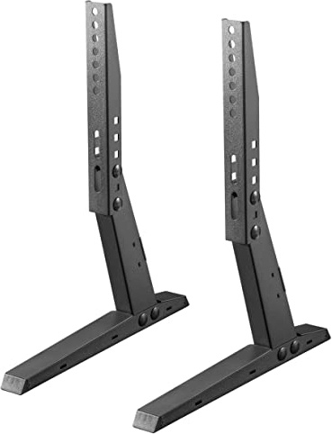 ARLI TV Standfuß Universal 13-37 Zoll für LED Bildschirm Monitor VESA Standfuss höhenverstellbar