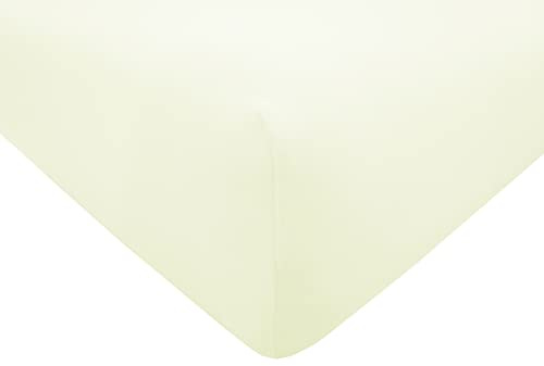 Dukal | Bezug für Massageliegen | 75-80 x 195-200 cm | aus hochwertigem DOPPEL-Jersey | 100% Baumwolle | Farbe: perlweiss