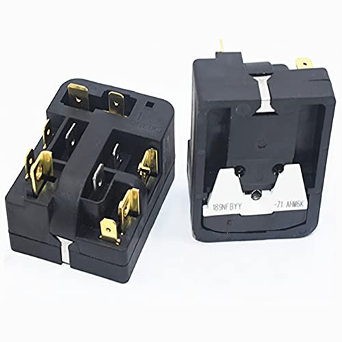 Universal Refrigerator Compressor Starter PTC Relay Protector 6SP9018 Replacement for Refrigerator Repair Part