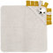 Kindsgut Kapuzenhandtuch Löwe aus 100% zertifizierter Baumwolle, kuschelig weich für Babys und Kleinkinder, ideal für zuhause oder unterwegs, 75x75 cm