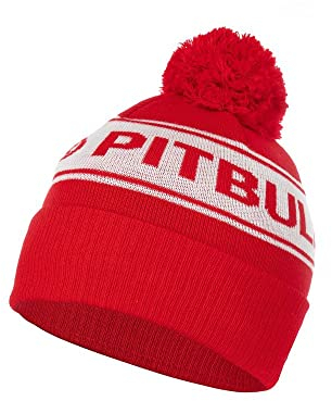 PITBULL Wintermütze Pit Bull West Coast Vermel R Baumwolle Mütze