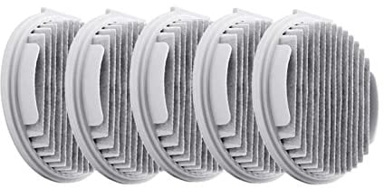 MGRAS SANQ 5Pcs Hepa Filter Fit For Xiaomi Fit For Roidmi Wireless F8 Smart Handheld Vacuum Cleaner Replacement Efficient Hepa Filters Parts Hoover parts and accessories (Color : White)