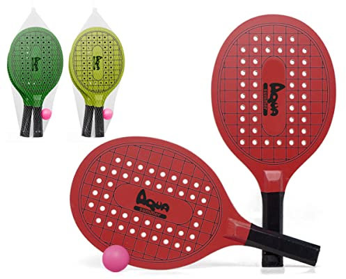 Palas de Playa con Pelota 37,5 x 19 x 0,6 cm (BigBuy Outdoor S1124720) - EAN: 8422259653790
