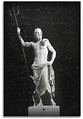 VZRSQZK Poseidon-melos-statue-Poster, dekoratives Gemälde, Leinwand-Wandposter und Kunstdruck, modernes Familienschlafzimmer-Dekor-Poster, 20 x 30 cm