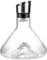 BAOSHAO Iceberg Wine Decanter, Stainless Steel Filter, Crystal Glass Red Wine Carafe Wine Decanter Kit Wine Gifts for Wine Lovers Newlyweds Christmas Birthday (Color : Clear)